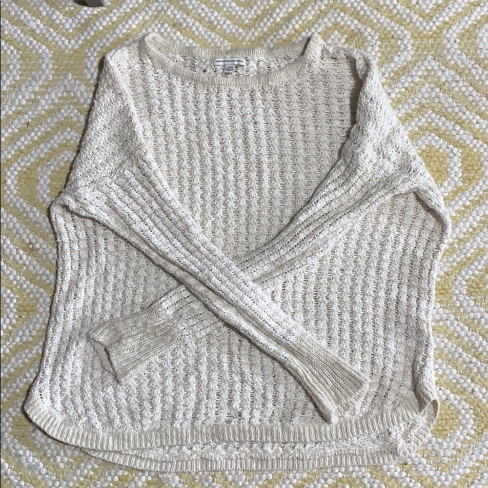 Sweater !! White & Cream long sleeves !